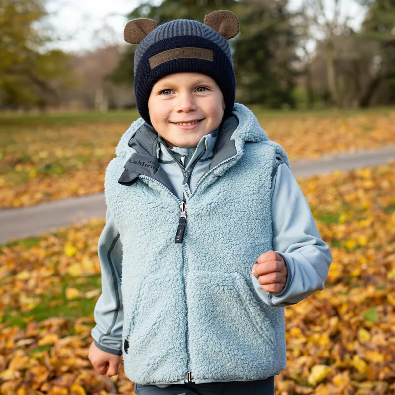 LeMieux Mini Elsie Reversible Gilet - Petrol-3