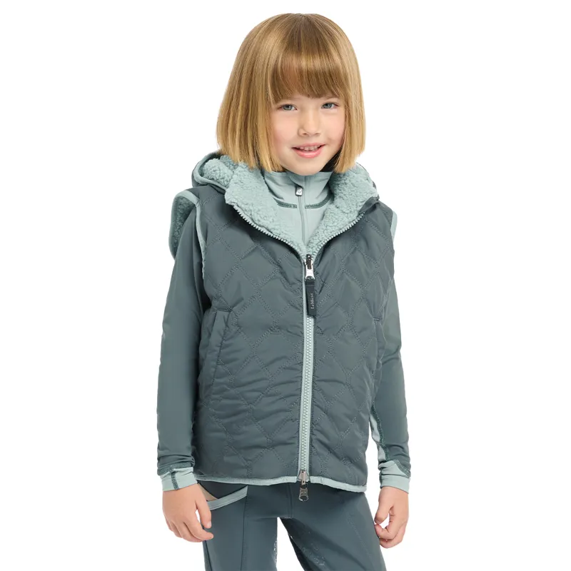 LeMieux Mini Elsie Reversible Gilet - Petrol
