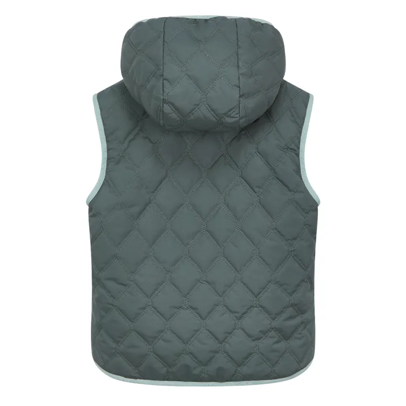 LeMieux Mini Elsie Reversible Gilet - Petrol-5