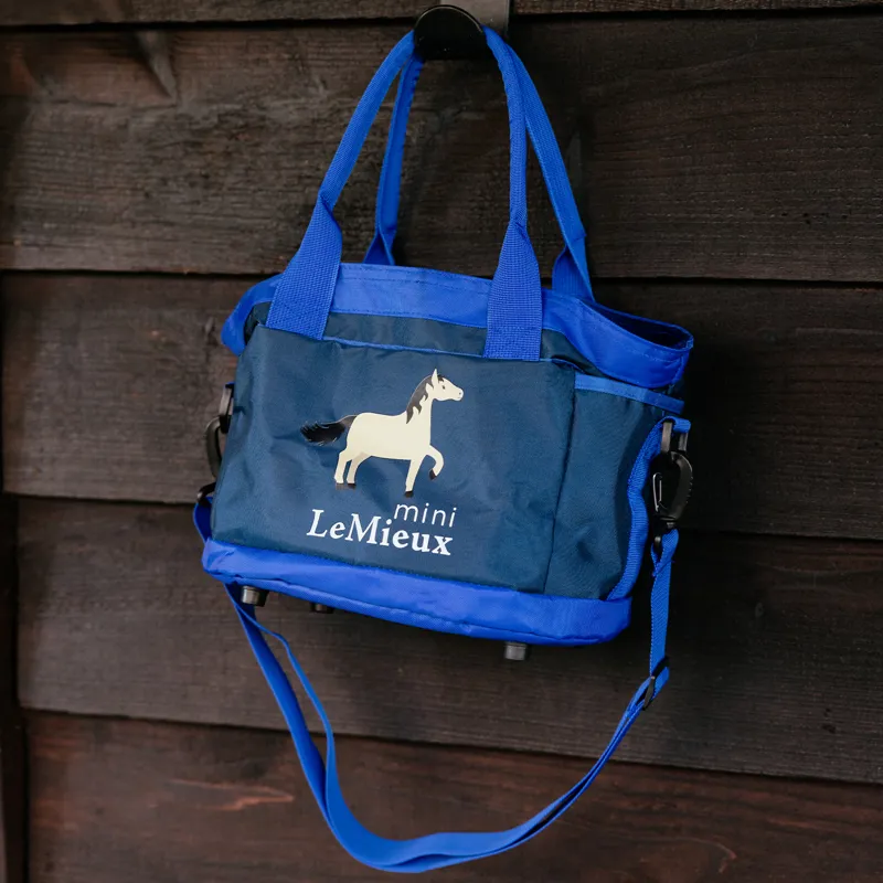 LeMieux Mini Young Rider Grooming Set - Benetton Blue-1