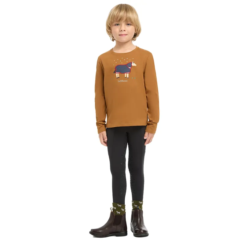 LeMieux Mini Jessie Long Sleeve Tee - Ginger-6