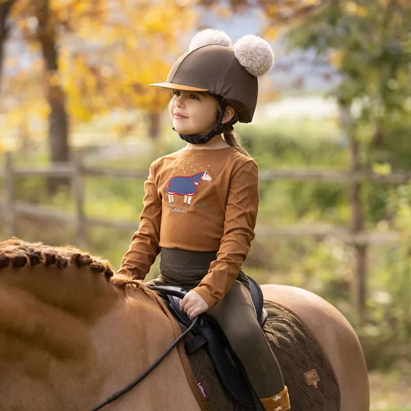 LeMieux Mini Jessie Long Sleeve Tee - Ginger-1