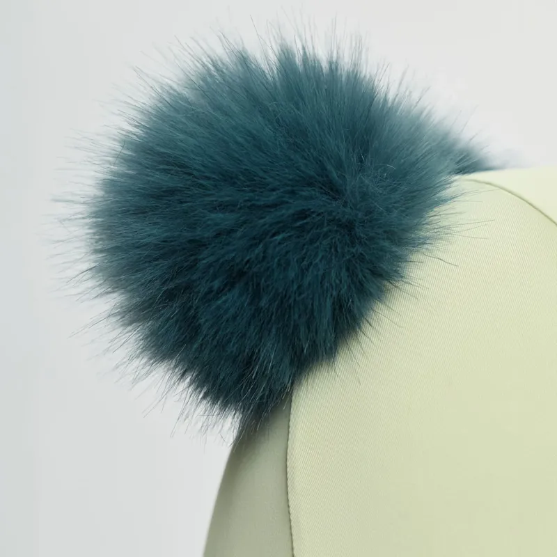 LeMieux Mini Double Pom Hat Silk - Macaron-4