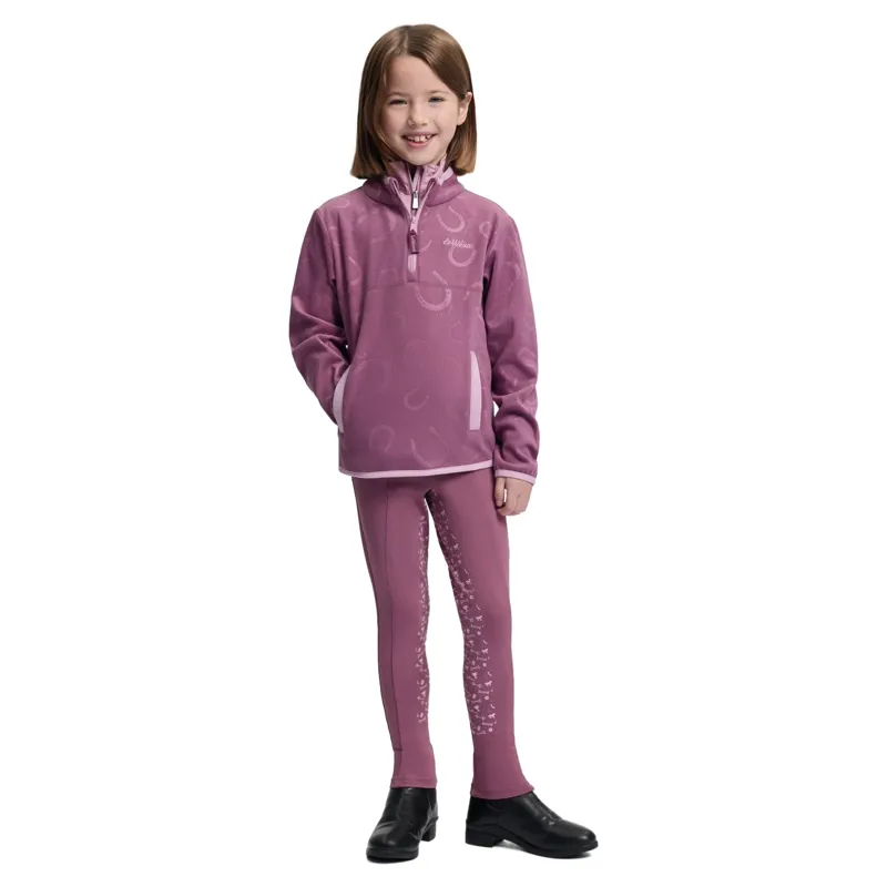 LeMieux Mini Maggie Junior Fleece Jumper - Mallow-2