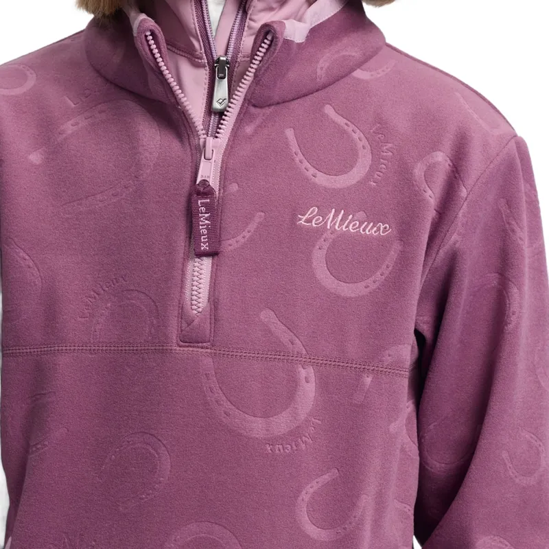 LeMieux Mini Maggie Junior Fleece Jumper - Mallow-4