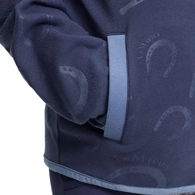 LeMieux Mini Maggie Junior Fleece Jumper - Shadow-5