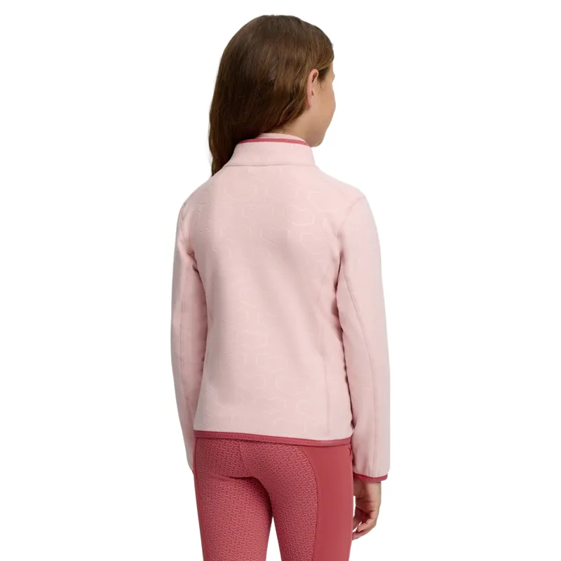 LeMieux Mini Maggie Junior Fleece Jumper - Petal/Heart-1