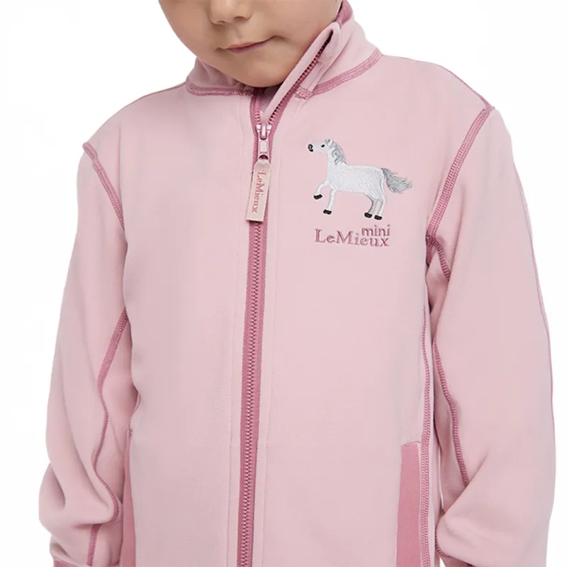 LeMieux Mini Mari Zip Through Junior Sweatshirt - Blossom-4