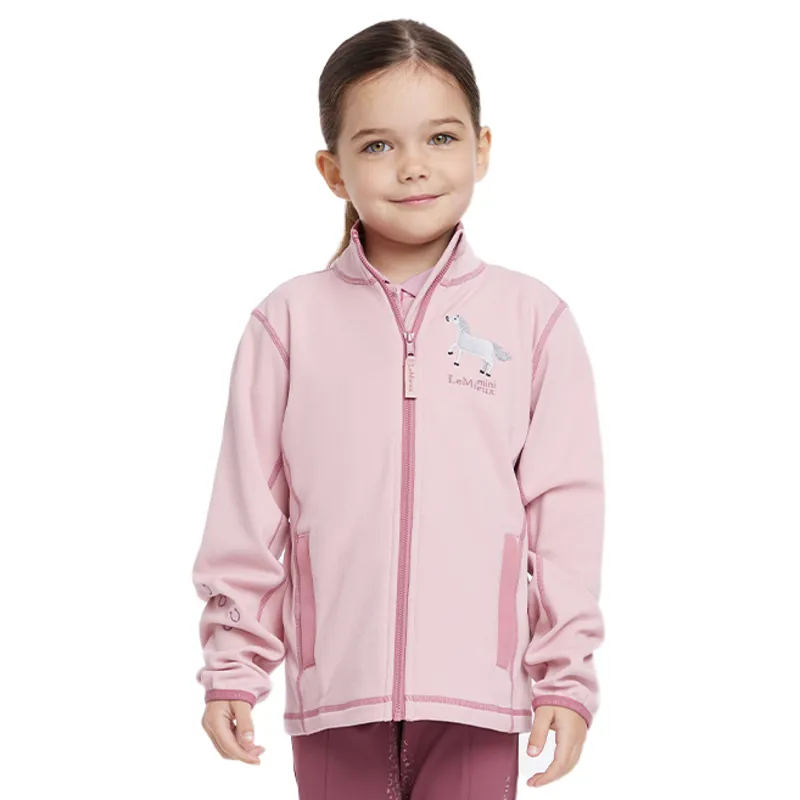 LeMieux Mini Mari Zip Through Junior Sweatshirt - Blossom