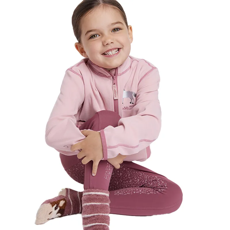 LeMieux Mini Mari Zip Through Junior Sweatshirt - Blossom-5