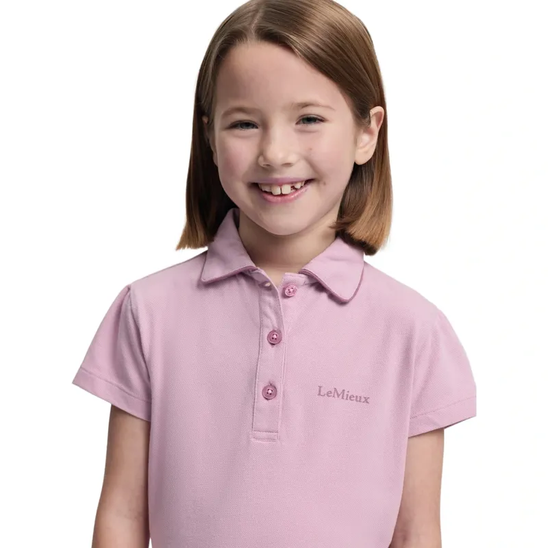 LeMieux Mini Junior Polo Shirt - Fondant-3