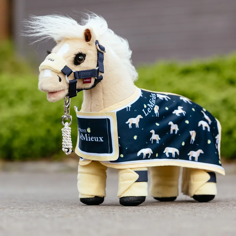 LeMieux Mini Toy Pony Vogue Headcollar - Lemon-2