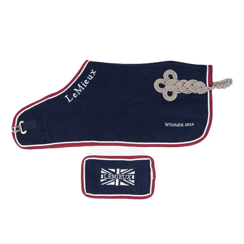 LeMieux Mini Toy Pony Winners Rug - Navy