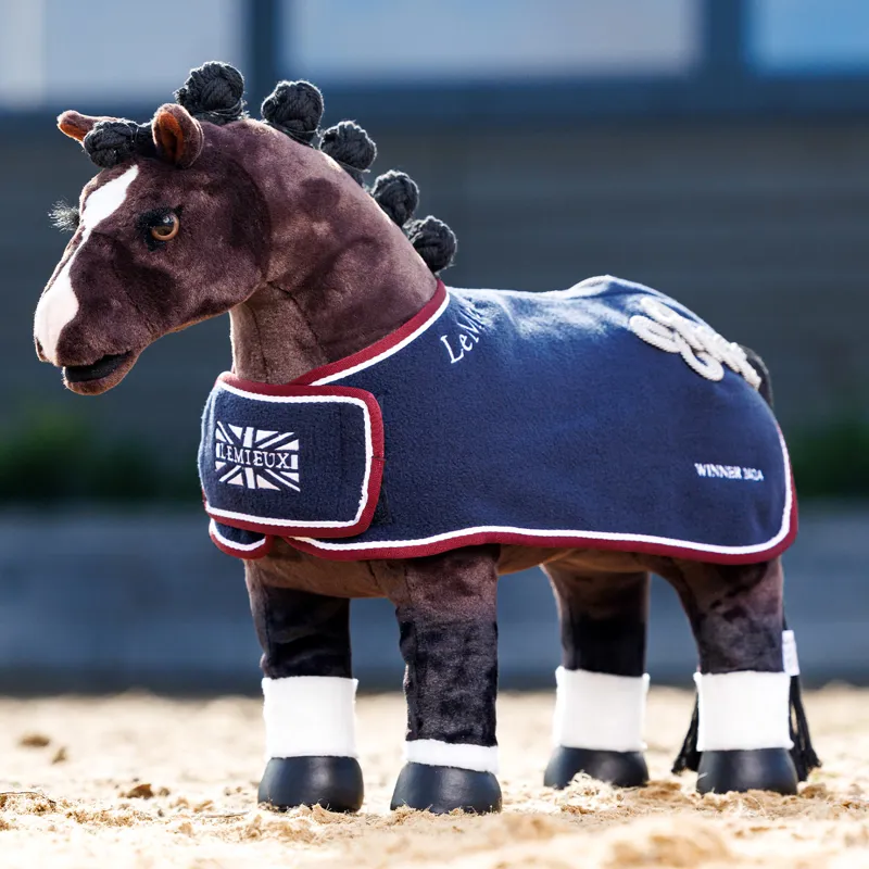LeMieux Mini Toy Pony Winners Rug - Navy-1