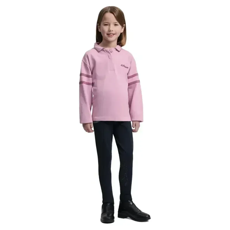 LeMieux Mini Robbie Junior Rugby Shirt - Mallow