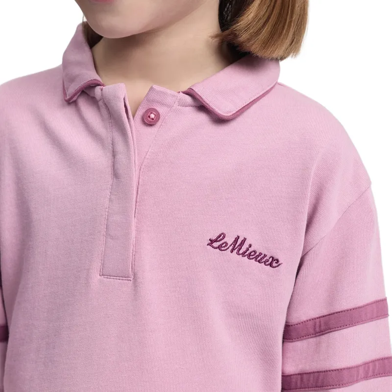 LeMieux Mini Robbie Junior Rugby Shirt - Mallow-6