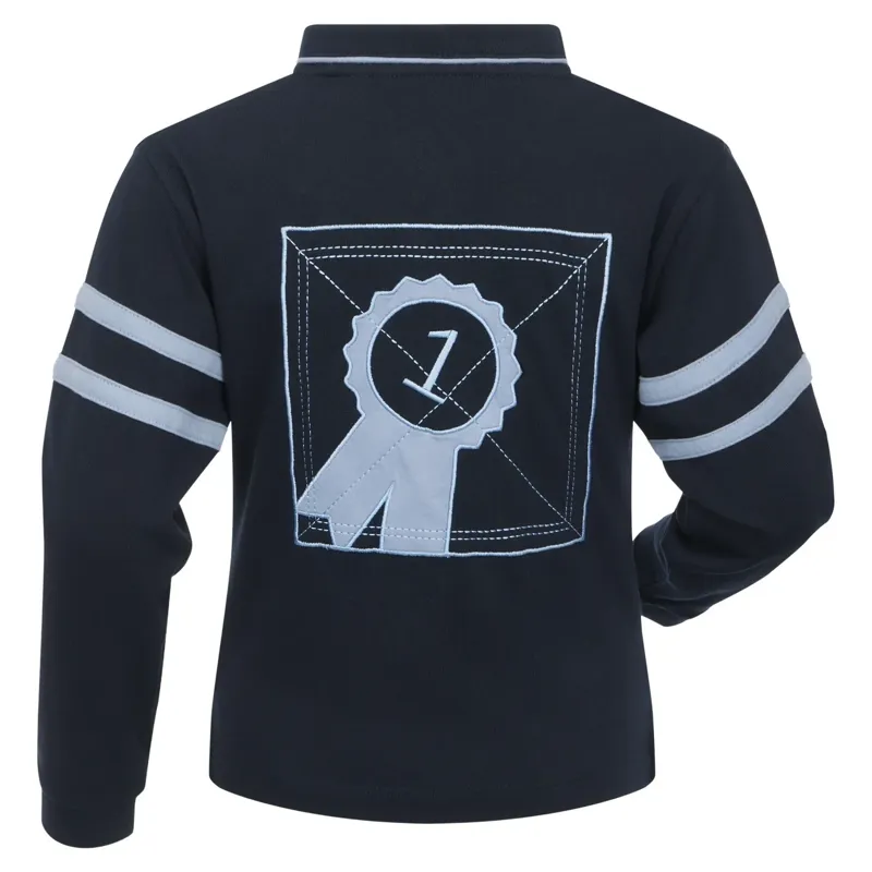 LeMieux Mini Robbie Junior Rugby Shirt - Navy-4