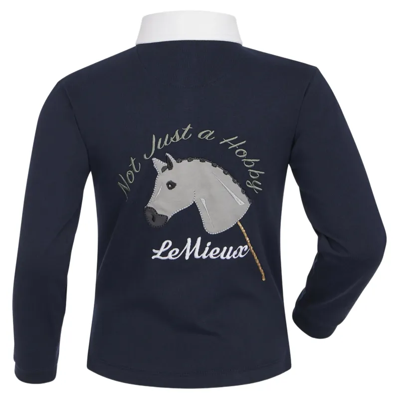 LeMieux Mini Roman Junior Rugby Shirt - Navy-1