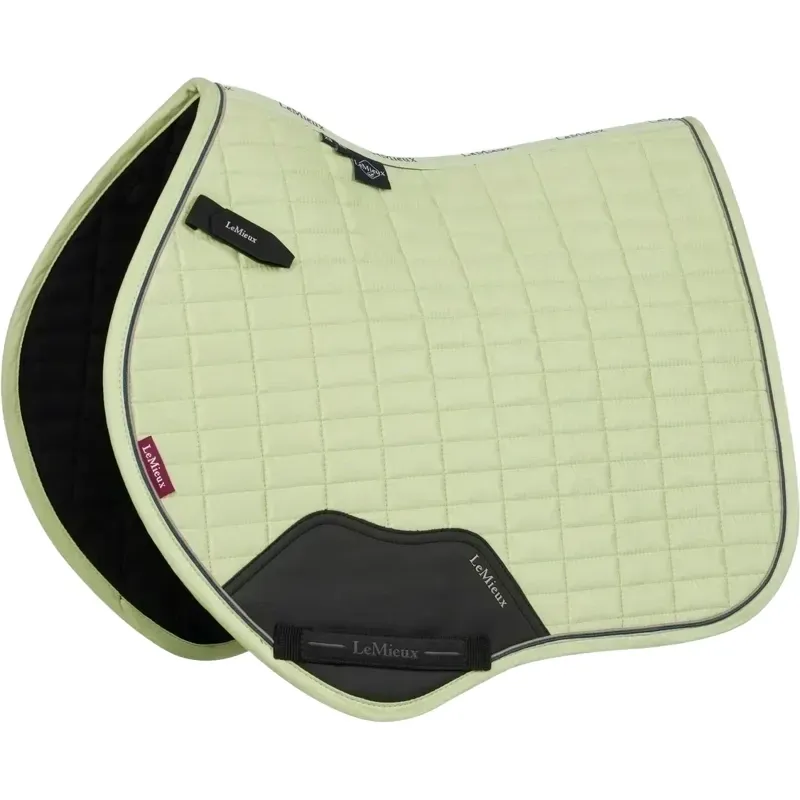 LeMieux Mini Suede Close Contact Square - Macaron