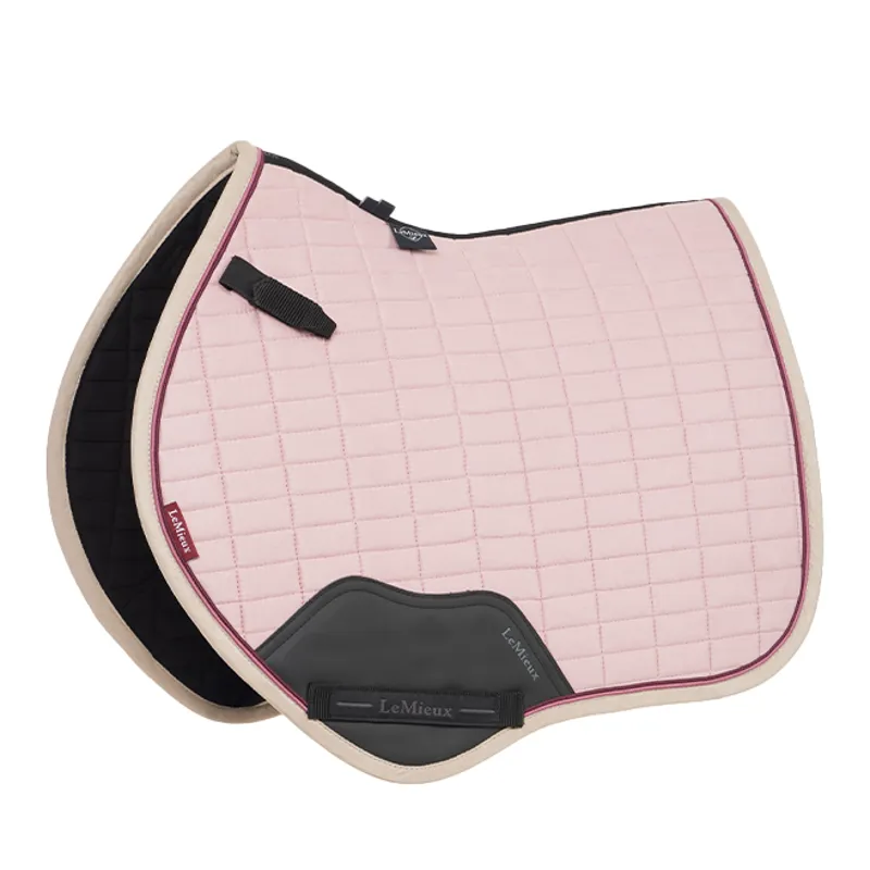 LeMieux Mini Suede Close Contact Square - Blossom