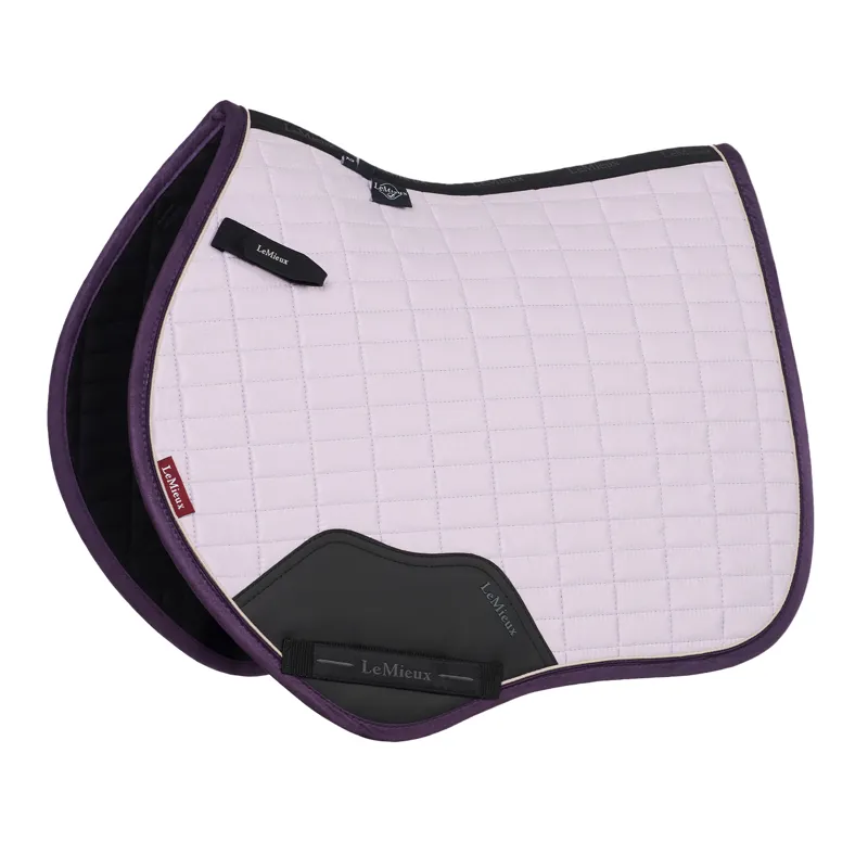 LeMieux Mini Suede Close Contact Square - Lilac