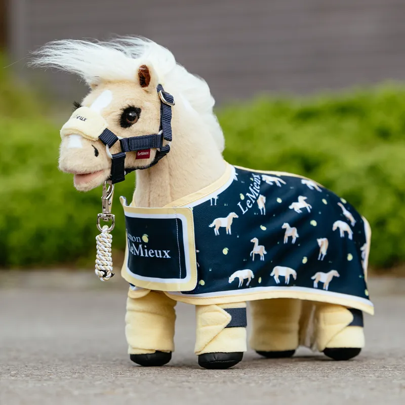 LeMieux Mini Toy Pony Printed Rug - Lemon-1