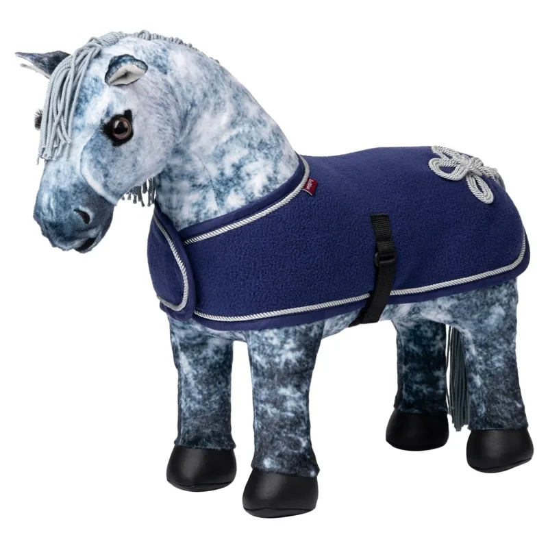 LeMieux Mini Toy Pony Show Rug - Ink Blue-1