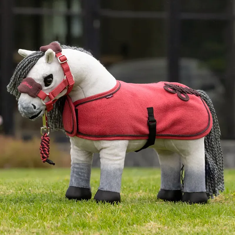 LeMieux Mini Toy Pony Show Rug - Cranberry-1