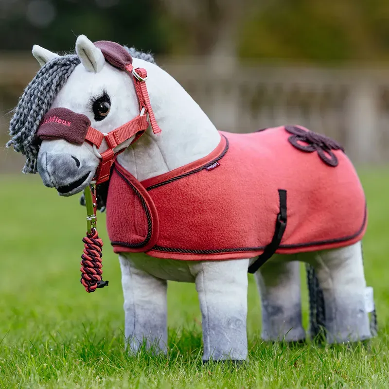 LeMieux Mini Toy Pony Show Rug - Cranberry-2