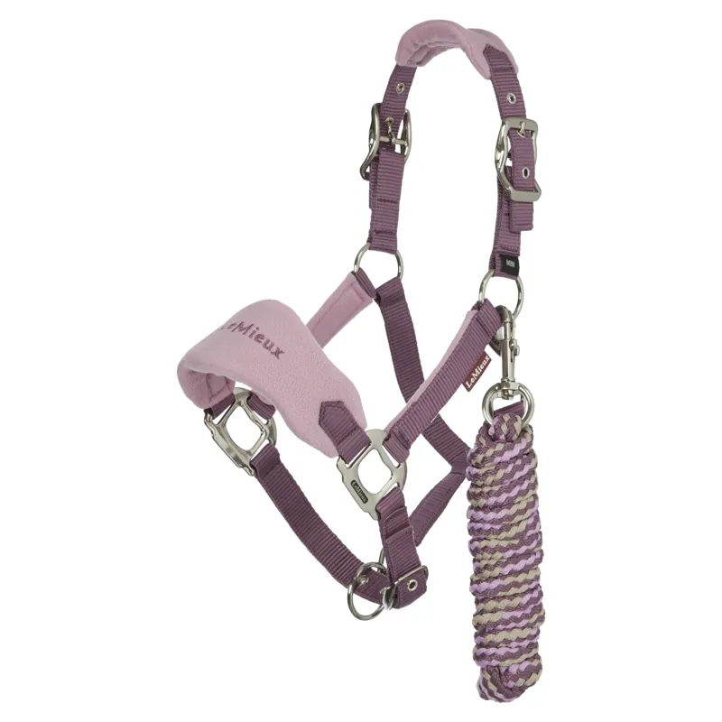 LeMieux Mini Vogue Headcollar and Lead Rope  - Mallow