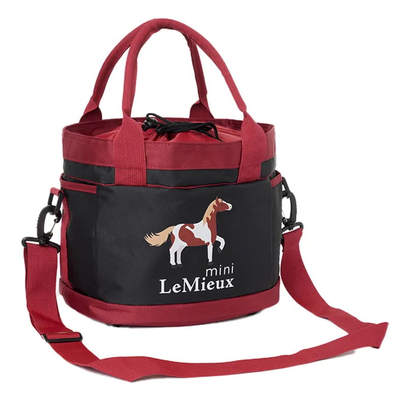 LeMieux Mini Young Rider Grooming Set - Red-1