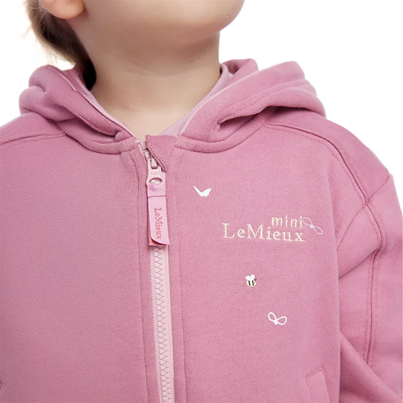 LeMieux Mini Charlie Zip Through Junior Hoodie - Blossom-5