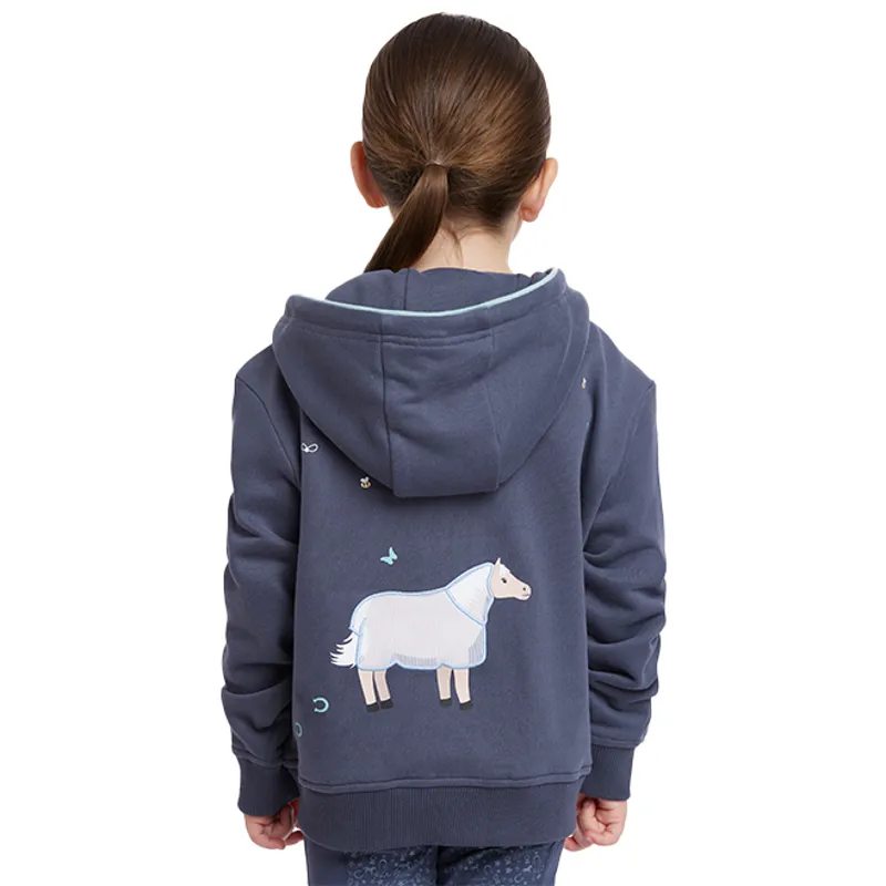 LeMieux Mini Charlie Zip Through Junior Hoodie - Dusk-4