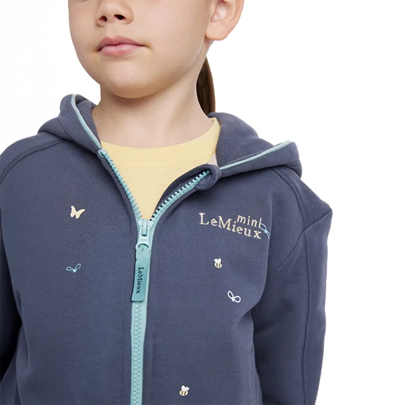 LeMieux Mini Charlie Zip Through Junior Hoodie - Dusk-2