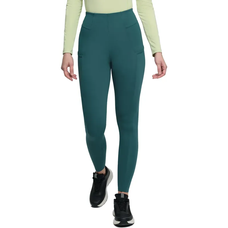 LeMieux Naomi Full Grip Pull On Womens Riding Tights - Jungle-1