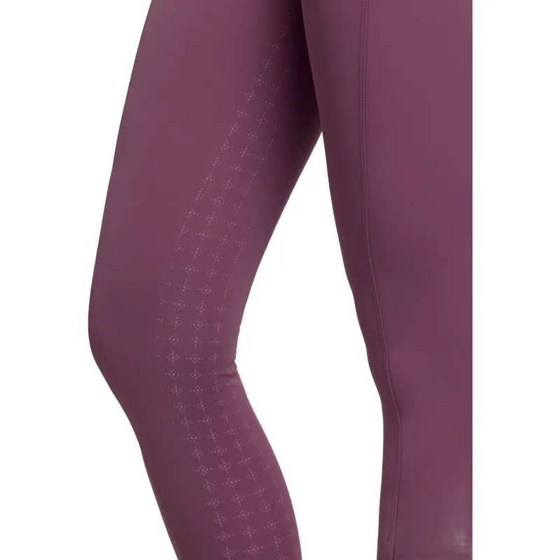 LeMieux Naomi Full Grip Pull On Womens Riding Tights - Mallow-4