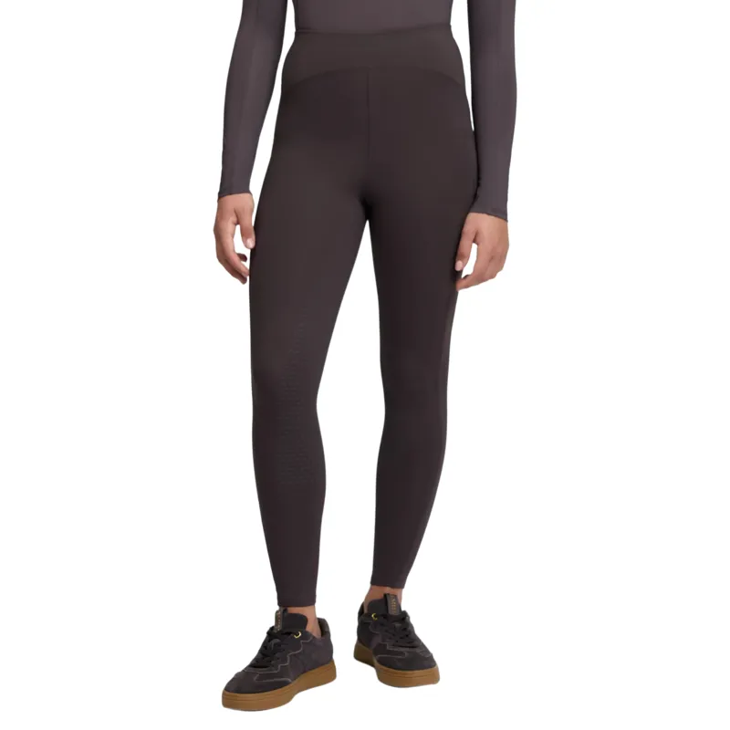 LeMieux Young Rider Nell Brushed Pull On Riding Tights - Cocoa Pre-Order