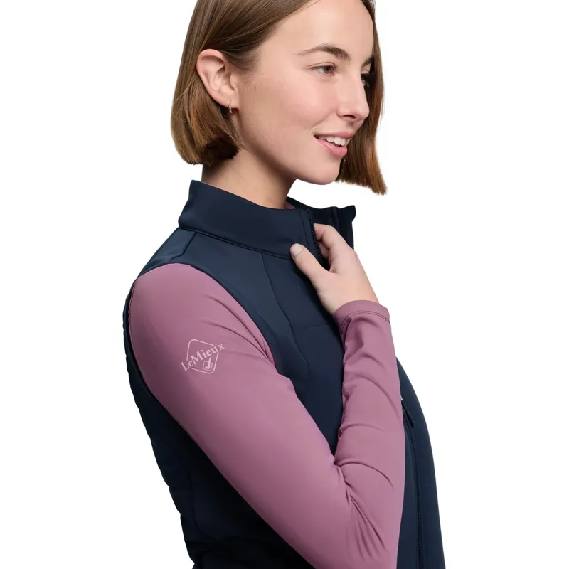LeMieux Pamela Womens Gilet - Navy-2