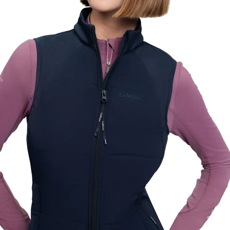 LeMieux Pamela Womens Gilet - Navy-4