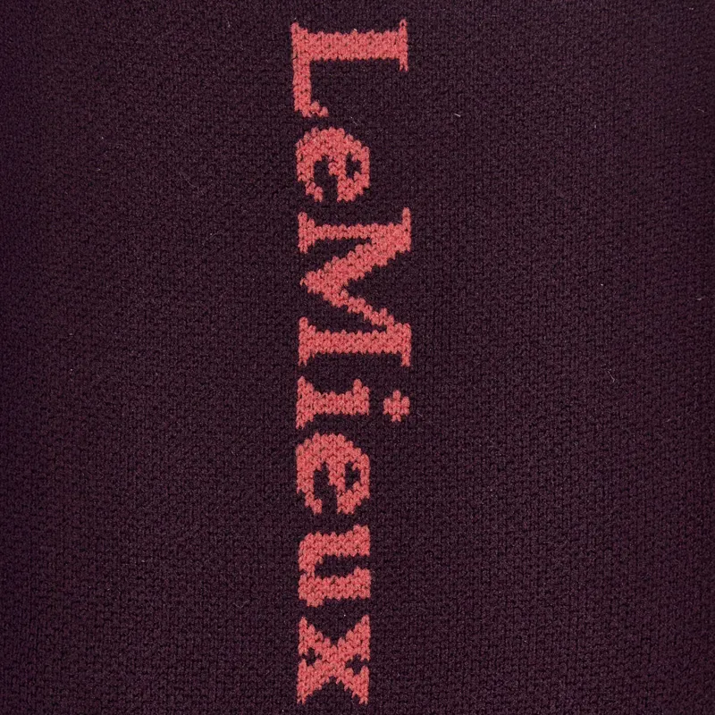 LeMieux Performance Tall Riding Socks - Damson-2