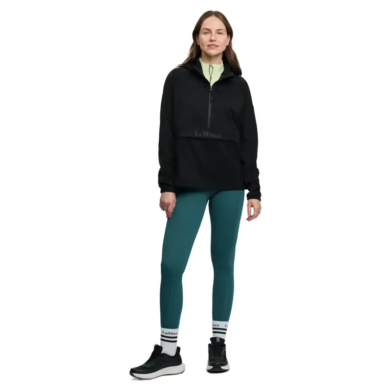LeMieux Perri Womens Half Zip Waterproof Jacket - Black-2