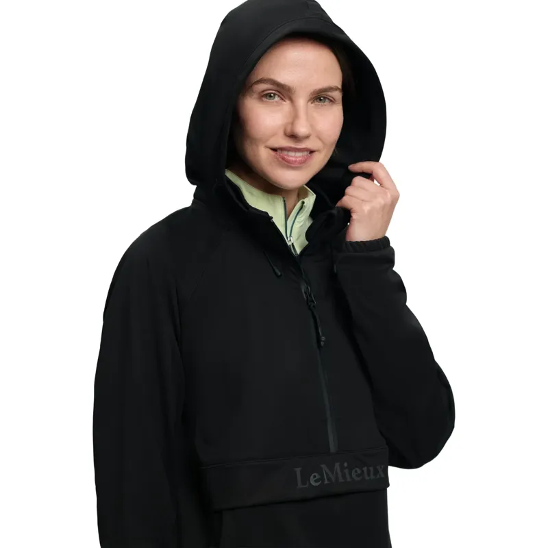 LeMieux Perri Womens Half Zip Waterproof Jacket - Black-6