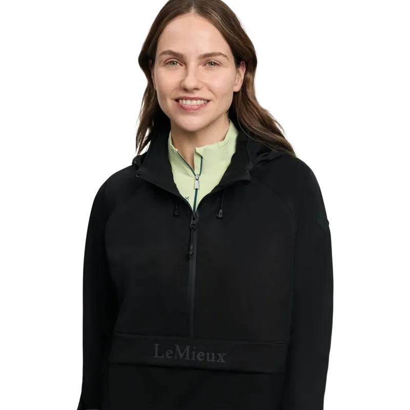 LeMieux Perri Womens Half Zip Waterproof Jacket - Black-7