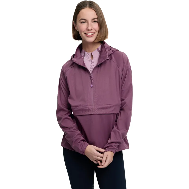 LeMieux Perri Womens Half Zip Waterproof Jacket - Mallow