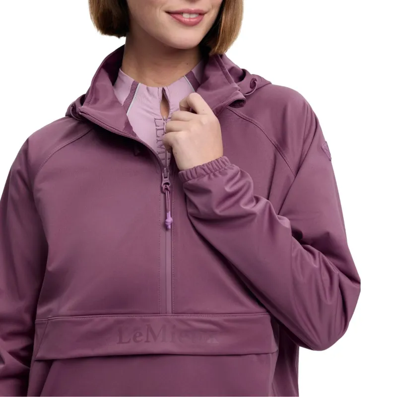 LeMieux Perri Womens Half Zip Waterproof Jacket - Mallow-5