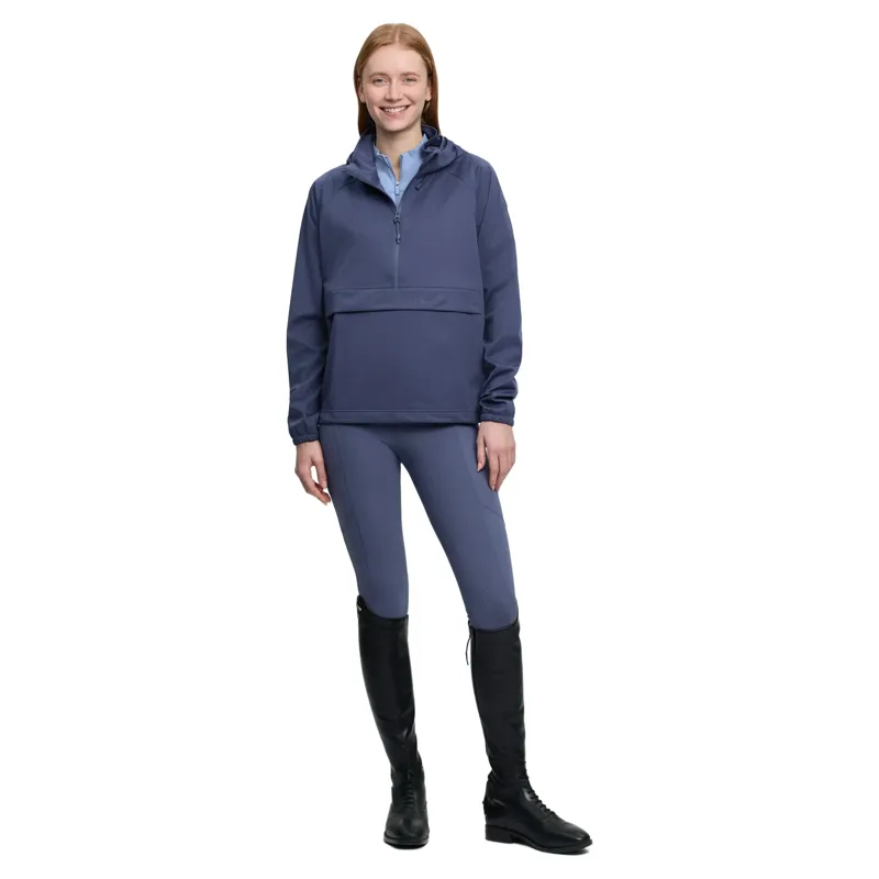 LeMieux Perri Womens Half Zip Waterproof Jacket - Shadow-2