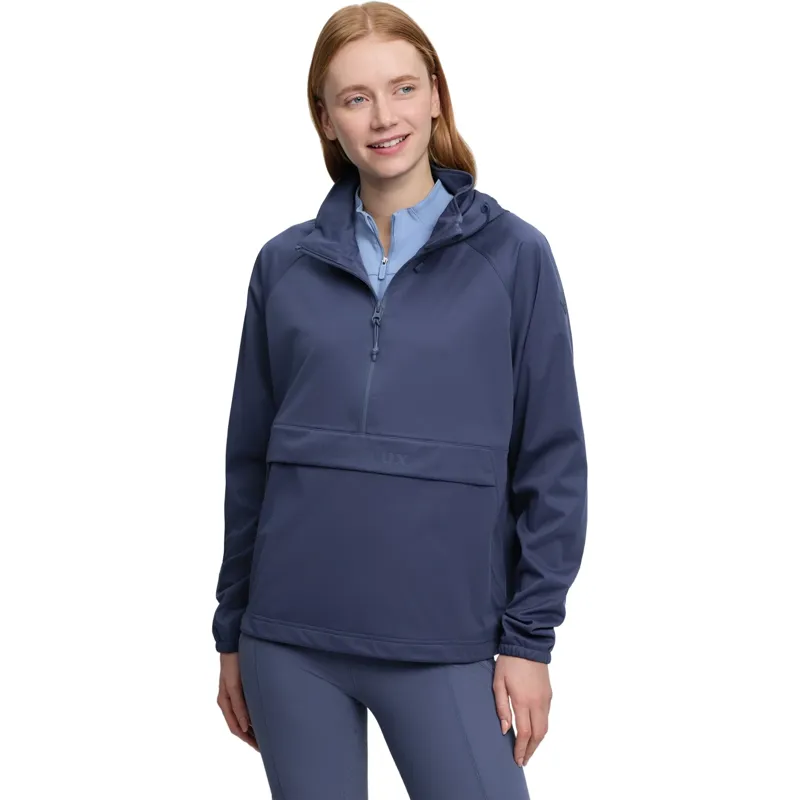 LeMieux Perri Womens Half Zip Waterproof Jacket - Shadow