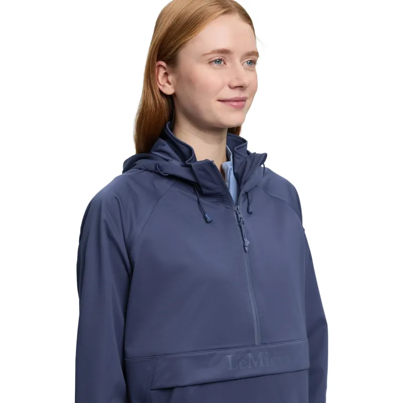 LeMieux Perri Womens Half Zip Waterproof Jacket - Shadow-4
