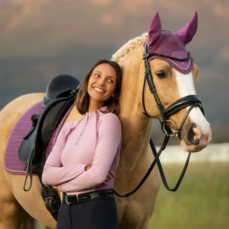 LeMieux Philippa Womens Mesh Base Layer - Fondant-8