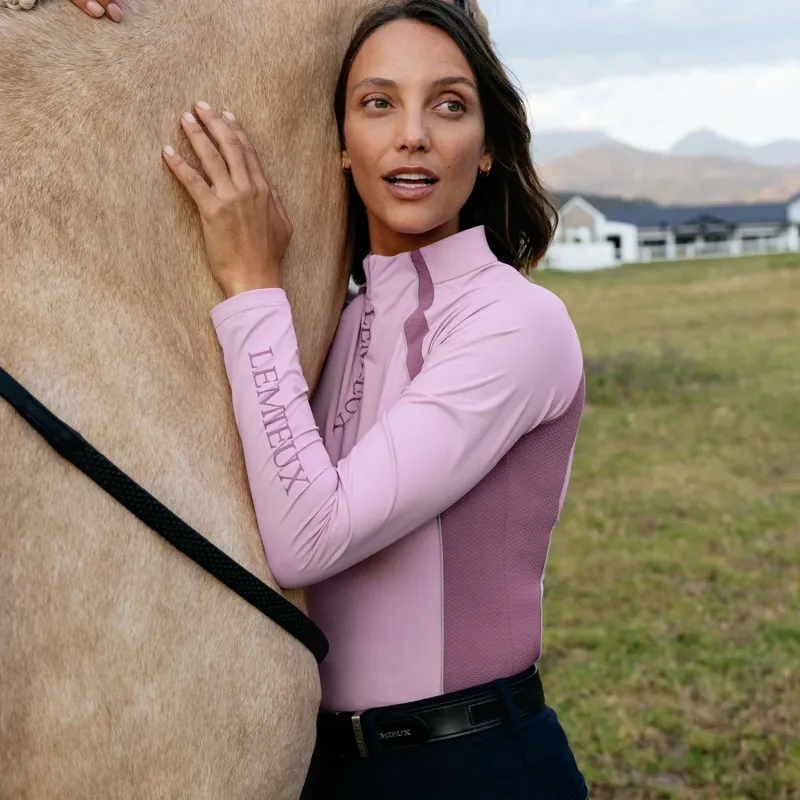 LeMieux Philippa Womens Mesh Base Layer - Fondant-10